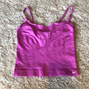 Women’s Nike Seamless Couture pink tank top